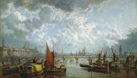 Ponte di Waterloo dal Tamigi